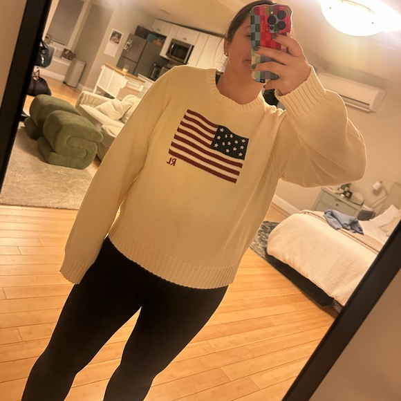 Ralph Lauren The Iconic Flag Sweater - Picture 11 of 11